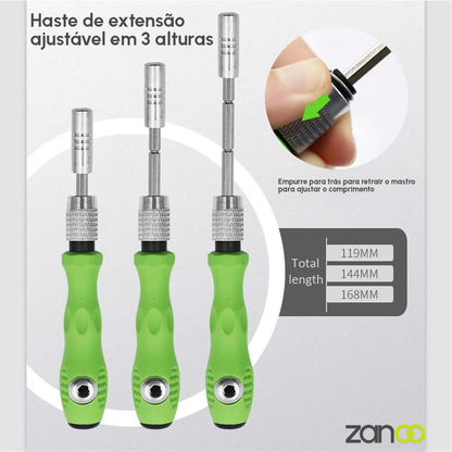 Kit de Chave de Precisão 32 em 1